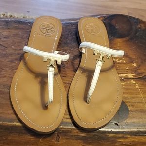 Tory burch flip flops